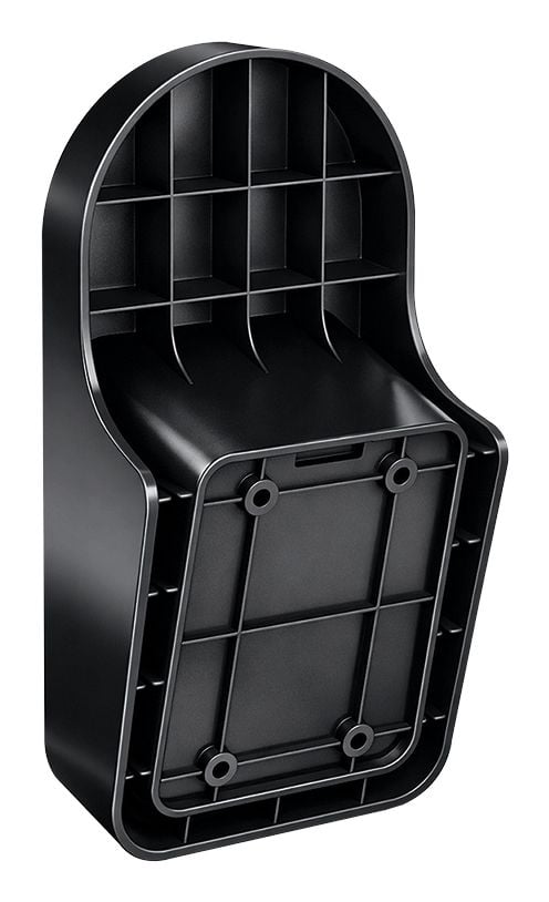 LogiLink EVM0100, Kabelholder, Svart, Plast, Inne & Ute, 1 stykker, 117 mm