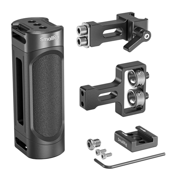 SmallRig 4816, kahva, musta, akryylinitriilibutadieenistyreeni, alumiini, muovi, silikoni, ruostumaton teräs, 6 kg, 1/4-20", M2,5