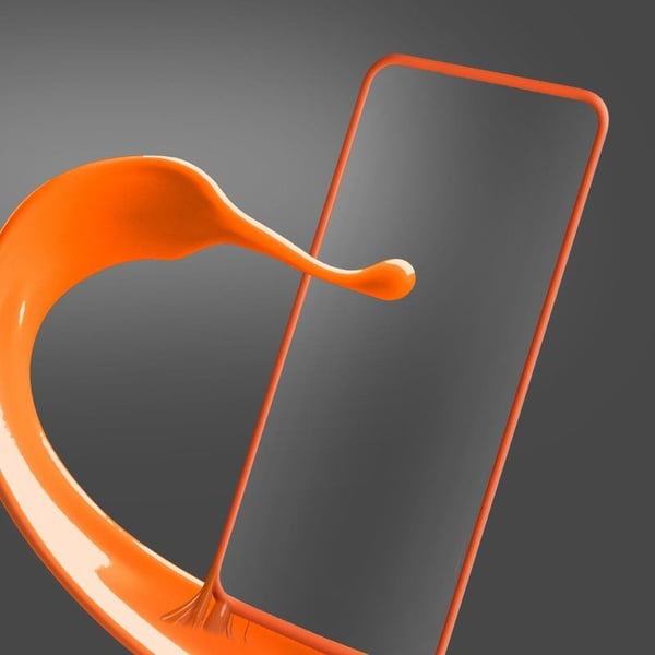 SBS D3O herdet glass med ramme til iPhone 14 Pro