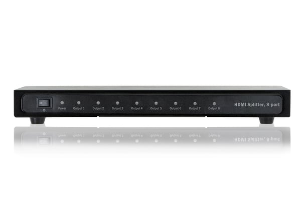 Digitus DS-43302, HDMI, 8x HDMI, 1920 x 1200 piksler, 225 MHz, 480i, 480p, 576i, 576p, 720p, 1080i, 1080p, DTS-HD, Dolby Digital, Dolby True