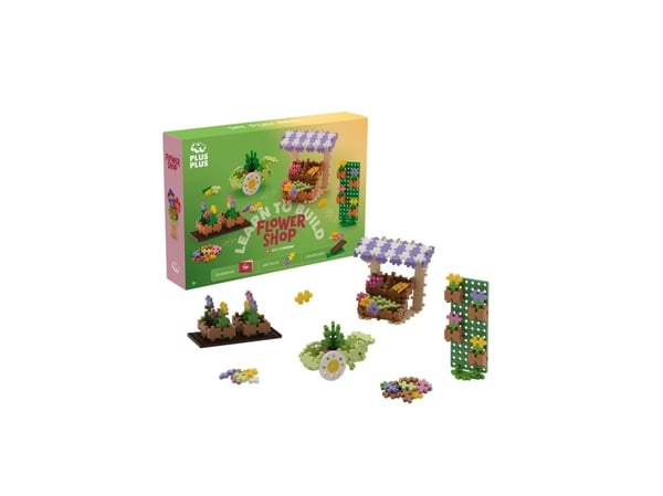 Plus-Plus Learn to Build Flower Shop