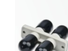 Lightwin valokuituliitin duplex DST-DST - multimode - muovinen valokuituliitin 1 kpl musta - valkoinen (LKUP DST-DST MM)