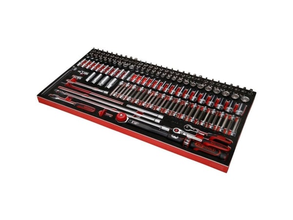 KS Tools 813.0165, Pistorasiasarja, 165 pää(t), 12,3 kg