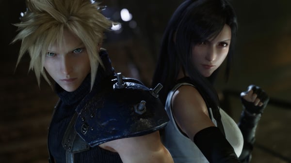 Square Enix Final Fantasy VII Remake Intergrade & Rebirth dobbeltpakke PS5-spill