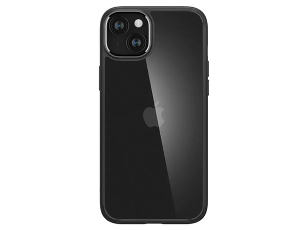Spigen ACS06657, Mobilskal, Apple, iPhone 15 Plus, 17 cm (6.7"), Svart, Transparent