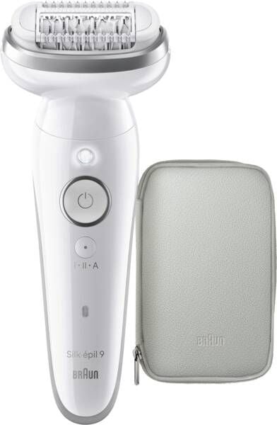 Braun Silk-épil 9-000 epilaattori, 40 pinsettiä, kulta/valkoinen