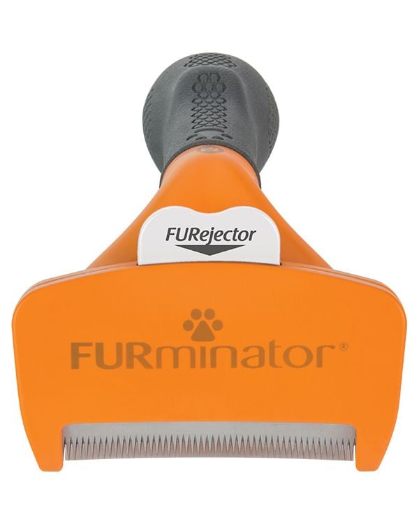 FURminator FUR151388, Koira, Aluskarvaharja, Harmaa, Oranssi, Sileä (lyhyt) karva, 1 kpl