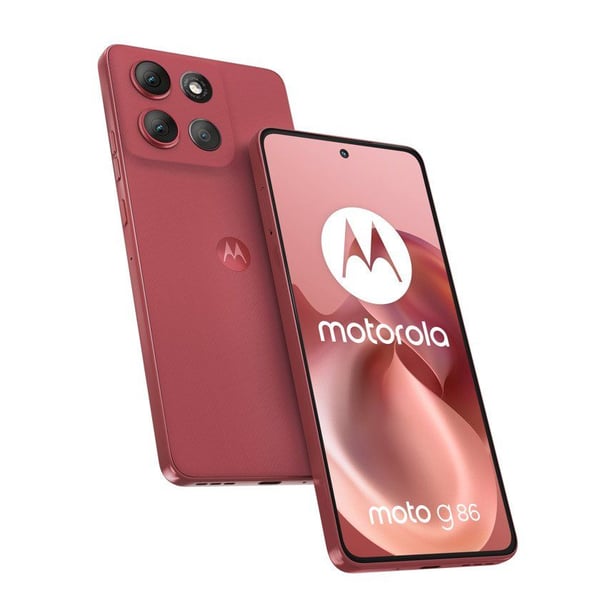 Motorola Moto G86 5G 8/256GB vaaleanpunainen (PB7L0110PL) älypuhelin