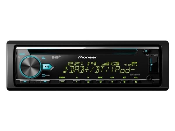 Pioneer DEH-X7800DAB bilstereo DAB+ CD, Bluetooth handsfree
