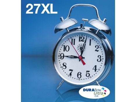 Epson Alarm clock Multipack 3-clr 27XL DURABrite Ultra Ink EasyMail, High (L) Yield, Syaani, Magenta, Keltainen, Väriainepohjainen muste, 10,4 ml, ...