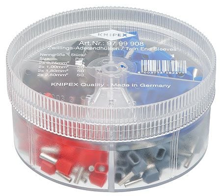 Knipex 97 99 908, Musta, Sininen, Punainen, Hopea, Keltainen, 9 cm, 44 mm, 95 g