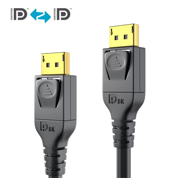 PureLink DisplayPort 1.4 - PureInstall, 4 m, DisplayPort, DisplayPort, Hankjønn, Hankjønn, Sort