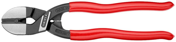 Knipex 71 21 200, Voimaleikkurit, 6 mm, Kromivanadiini-teräs, Muovi, Punainen, 200 mm