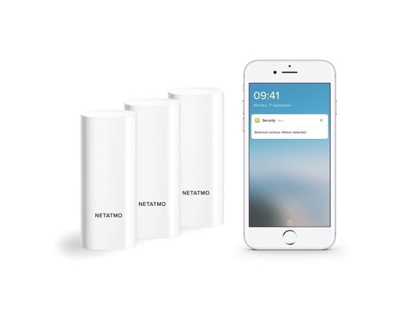 Netatmo DTG-EC, Trådløs, RF kabel-fri, Hvit, Dør/vindu, Android, iOS, AAA