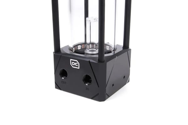 Alphacool Eisbecher Aurora D5 acetal/glass - 250 mm (15379)