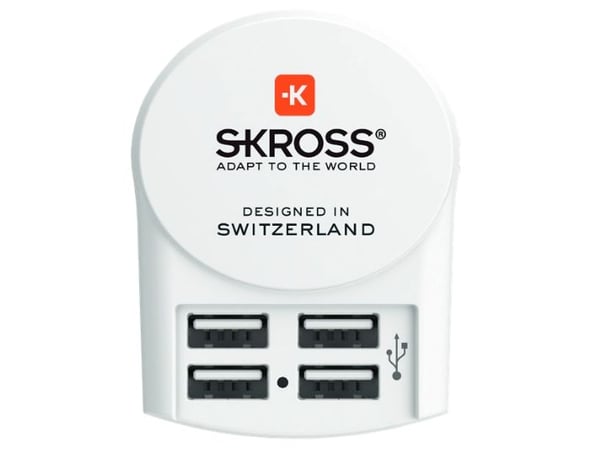 Skross 1302422, Innendørs, AC, Hvit