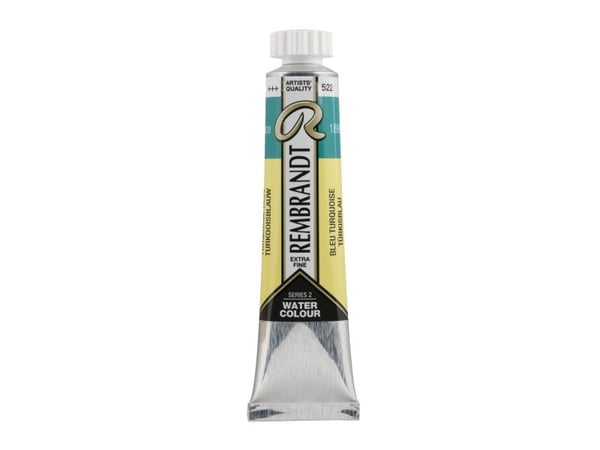 Rembrandt akvarelltube Turquoise Blue 522