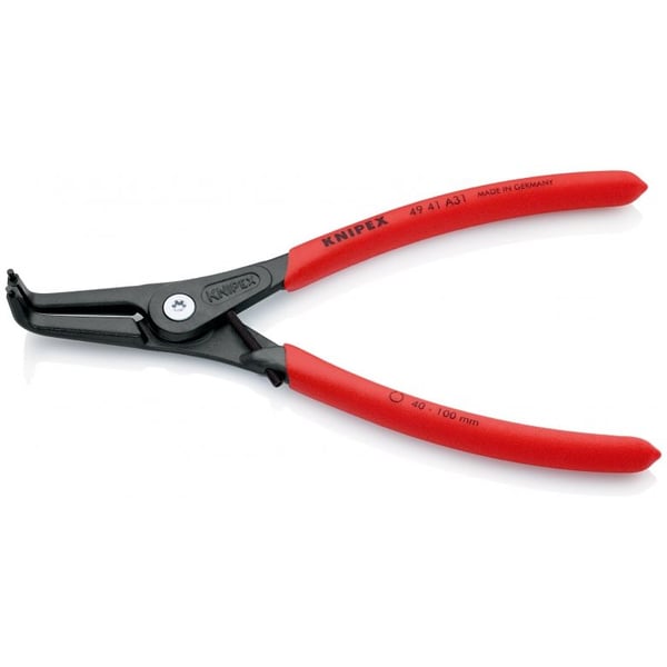 Knipex 49 41 A31, Lukkorengaspihdit, 10 cm, Muovi, Punainen, 42 mm, 210 mm