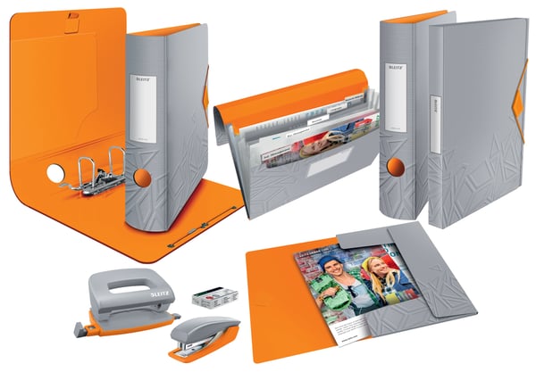 Leitz 11160088, A4, Säilytys, Solumuovi, Harmaa, 500 arkkia, 80 g/m²