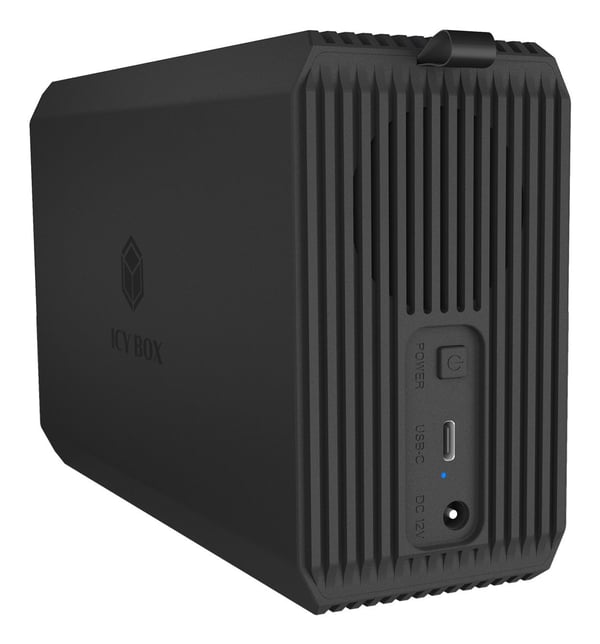 ICY BOX IB-RD3720-CU3 RAID-kabinett 2-fack 2.5"/3.5" SATA USB 3.2 Gen 1