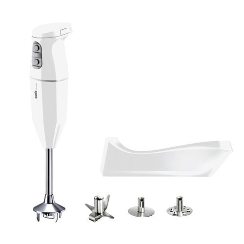 Bamix Cordless PLUS, Stav Mikser, 200 W, Rustfritt stål, Hvit
