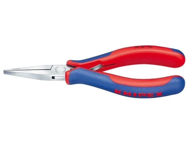Knipex 35 52 145, Nåltänger, Stål, Plast, Blå, Röd, 14,5 cm, 102 g