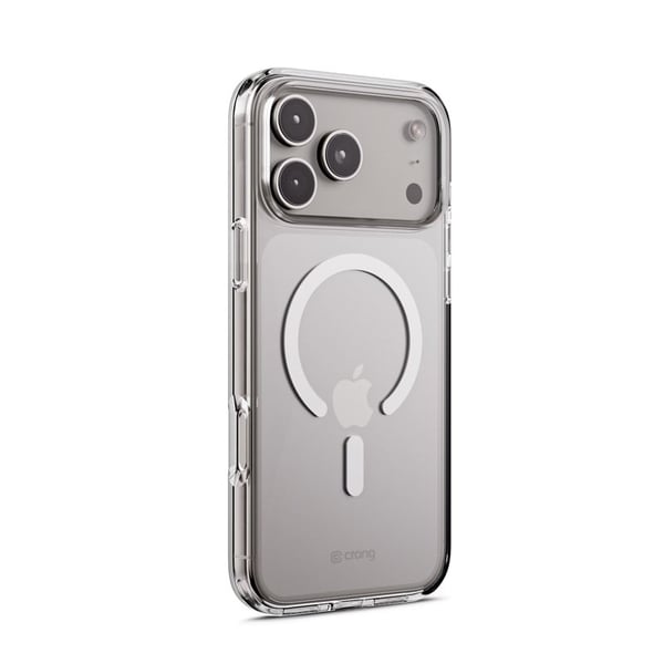 Crong Clear MAG Cover - Magsafe-etui for iPhone 17 Pro Max gjennomsiktig