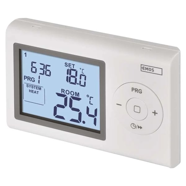 Emos P5607, Room, Hvit, AA, 1,5 V, 230 V, 5 - 35 °C