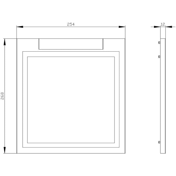 Siemens 3VW9011-0AP01 1 St., 195 g, 140 mm, 90 mm, 61 mm