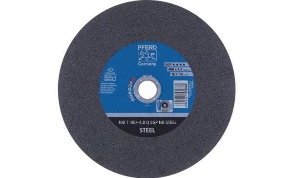 PFERD Paikallaan olevat katkaisulaikat SGP HD STEEL, Teräs, 10 kpl