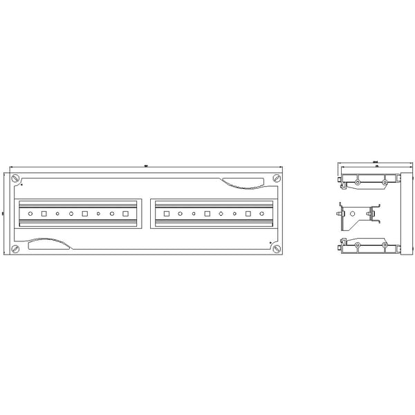 Siemens 8GK4351-1KK22, 150 mm, 530 mm, 185 mm, 110 mm, 944 g