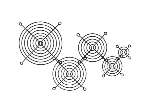 InLine 33378X, Alumiini, Lajittelu, 8 cm, 80 mm, 80 mm, 10 mm
