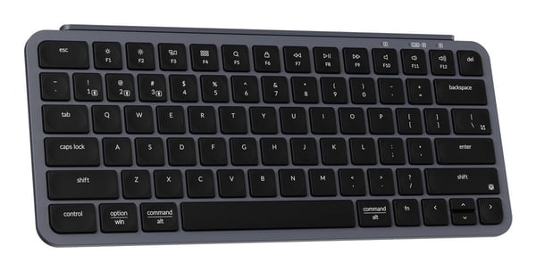 Keychron B1 Pro - Tangentbord - Ultra-Tunn - 75% - trådlös - 2.4 GHz, USB-C, Bluetooth 5.2