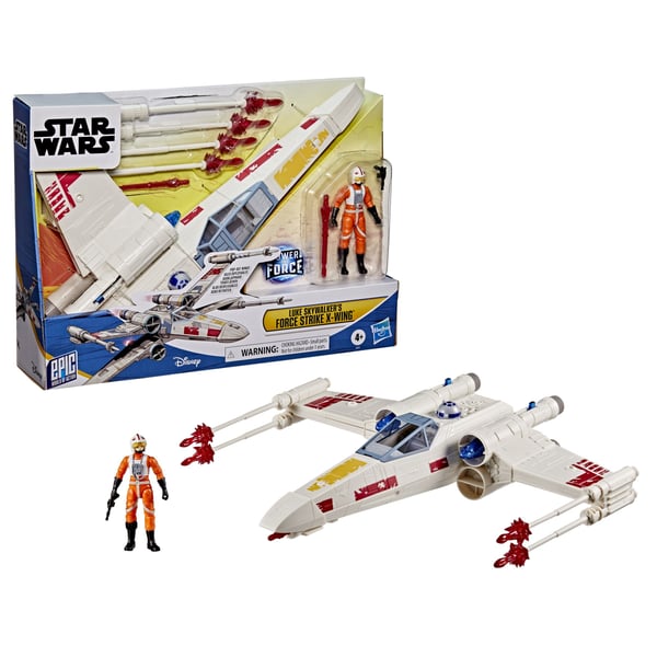 Star Wars Strike X Wing & Figure 10 cm