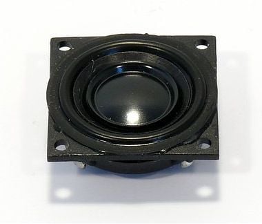Visaton K 23 SQ, Full rekkevidde, 0,5 W, Rektangulær, 1 W, 8 O, 30 - 19000 Hz