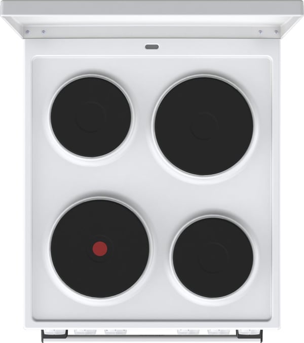Gorenje GE5A23WH elektrisk komfyr 70 L energiklasse A 50 cm, hvit