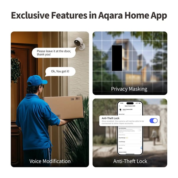 Aqara Camera G100 Select - svart