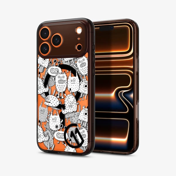 Spigen c11 Series Inkverse Edition (Mag Fit), Mobilskal, Apple, iPhone 17 Pro, 16 cm (6.3"), Multifärg