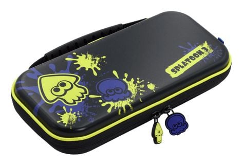 Hori Splatoon 3, Veske beholder, Nintendo, Svart, Blå, Gult, Nintendo Switch, Nintendo Switch Lite, Nintendo Switch OLED, Nintendo Switch, Nintendo...