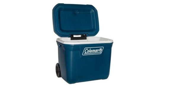 Coleman 50QT Xtreme™ Pyörillä varustettu kylmälaukku, Blå, Plast, Polyuretaani (PU), lajitelma, 47 L, 113 kg