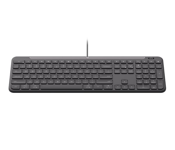 Logitech K620 langallinen näppäimistö yrityksille USB-C, Nordic-613, grafiitti