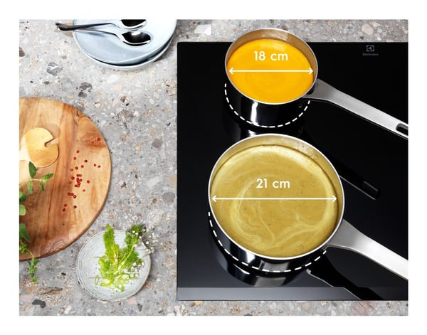 Electrolux SÉRIE 700 EIV644 induksjonstopp 60 cm, 4 soner, svart