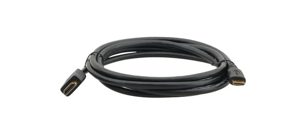 Kramer C-HM/HM/A-C Series C-HM/HM/A-C-10 - HDMI-kabel med Ethernet - 19 pin mini HDMI Type C hann til HDMI hann - 3 m
