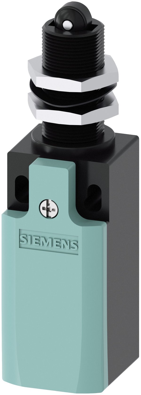 Siemens 3SE52320KD10 3SE5232-0KD10 Asentokytkin 6 A, rullatyrmä, muovirulla, IP65, 1 kpl, muovi, IP65, 43 mm, 49 mm, 127 mm, 106 g