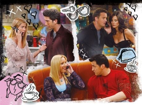 Clementoni - Friends - puslespill - 500 deler