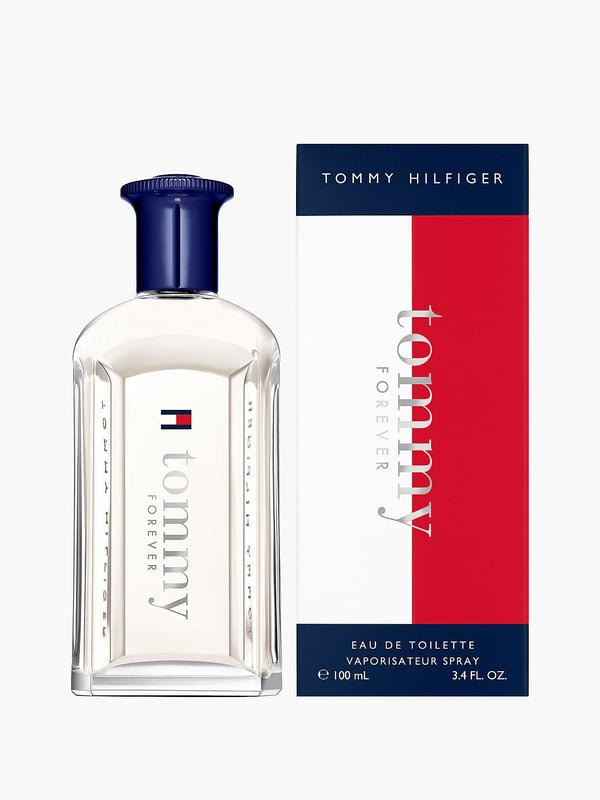 Tommy Hilfiger Tommy Forever, Miehet, 100 ml, Mustapippuri, Sitruuna, Kaneli, Laventeli, Puu, Suola, Suihke