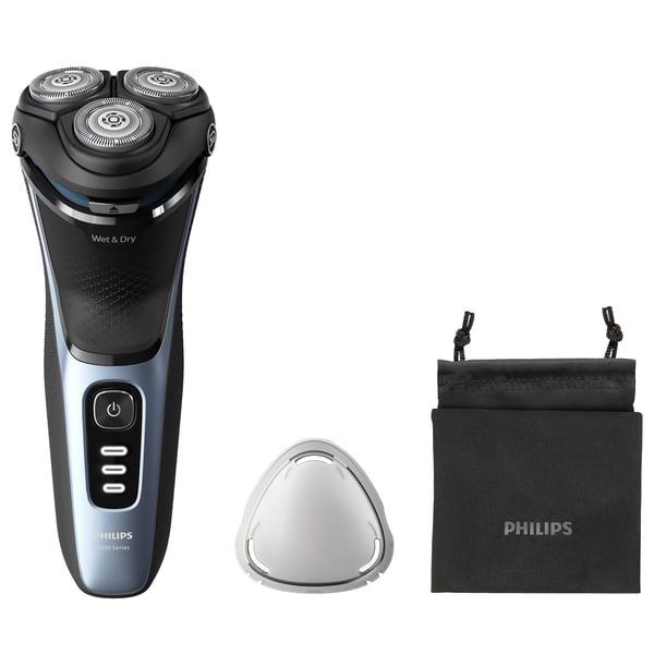 Philips 3000 Series S3243 - Rakapparat - sladdlös - stormblå