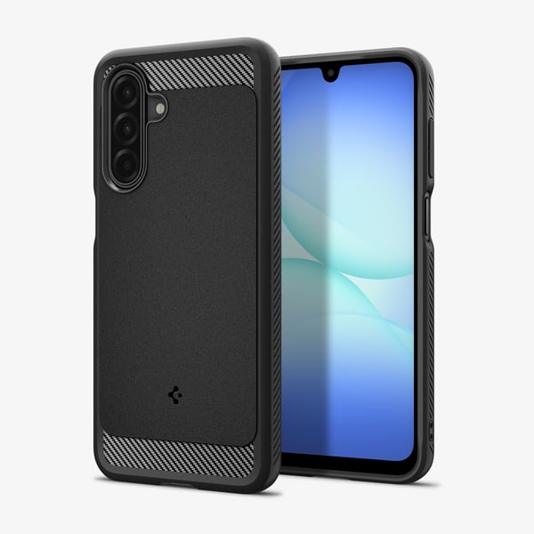 Spigen Rugged Armor, Mobilskal, Samsung, Galaxy A17 5G, 16,5 cm (6.5"), Svart