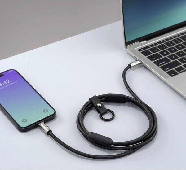 Renkforce RF-6721086, 1,5 m, USB C, USB C, USB 2.0, 0,48 Gbit/s, Svart