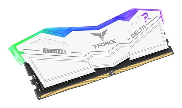 Team Group DELTA FF4D532G6400HC32ADC01, 32 GB, 2 x 16 GB, DDR5, 6400 MHz, 288-pin DIMM, Valkoinen